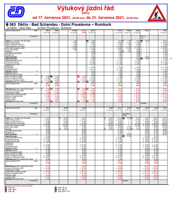vyluka_12 <h2>Dočasný výlukový jízdní řád od 17. 7. 2021</h2>